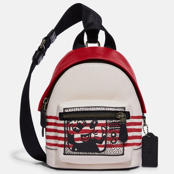 Disney Mickey Mouse X Keith Haring Small West Backpack Crossbody